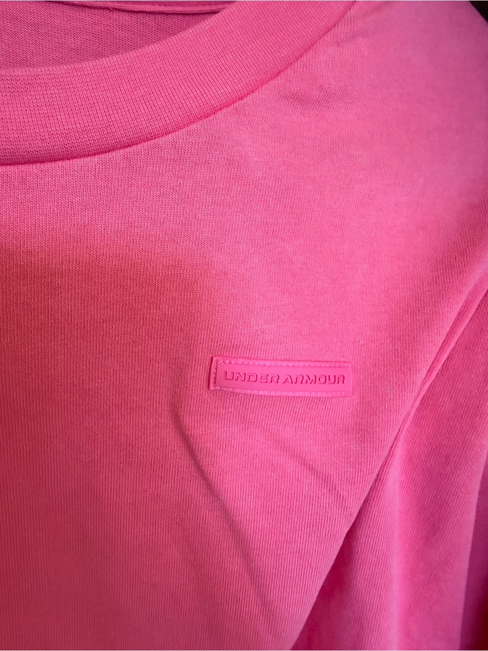 Under Armour womens Hot Pink Short Sleeve Tee